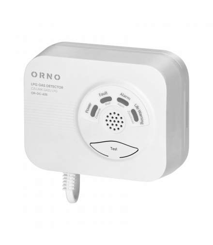 Czujnik gazu LPG 230V AC Orno OR-DC-635