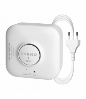Czujnik gazu LPG, 230 V AC, żywotność sensora 5 lat, Tuya Smart Wi-Fi Orno OR-DC-644