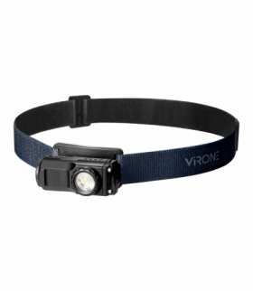 Latarka czołowa LED 10W, 800lm, 900mAh, ruchoma głowica z klipsem Orno LT-22