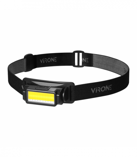 Latarka czołowa LED, 250lm, 500mAh, CCT, ruchoma głowica Orno LT-23