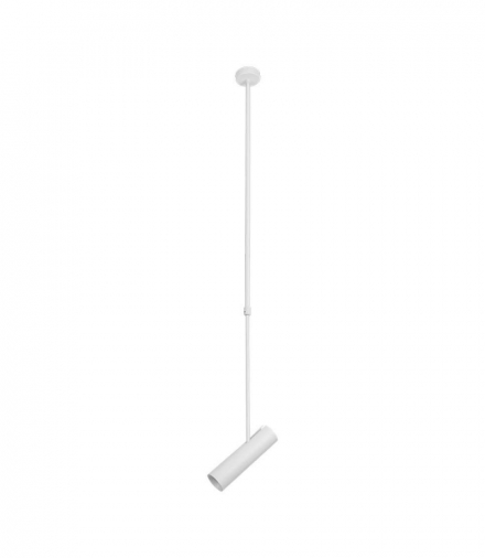 VT-7900-W Lampa Wisząca, GU10, Aluminium, Biały, 60x80x1170mm, V-TAC 7574