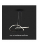 VT-7799-B 20W Dekoracyjna Lampa Wisząca LED, Barwa: ciepła 3000K, Obudowa: Czarna, 2540lm, 500x1000mm, V-TAC 8012