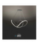 VT-7919-B 50W Dekoracyjna lampa wisząca LED D:70xH120CM ciepła 3000K, Obudowa: Czarna, 5220lm, 700x1200mm, V-TAC 15340