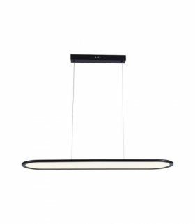 VT-7821-B 24W Lampa wisząca LED (80*100CM), Barwa: neutralna 4000K, Obudowa: Czarna, 3000lm, 800x200x1040mm, V-TAC 10045