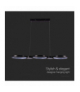 VT-7820-B 38W Lampa wisząca LED (95*100CM), Barwa: ciepła 3000K, Obudowa: Czarna, 4560lm, 974x260x1100mm, V-TAC 10044