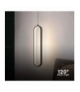 VT-7829-B 13W Lampa wisząca LED (40CM), Barwa: neutralna 4000K, Obudowa: Czarna, 1500lm, 100x70x1530mm, V-TAC 10075