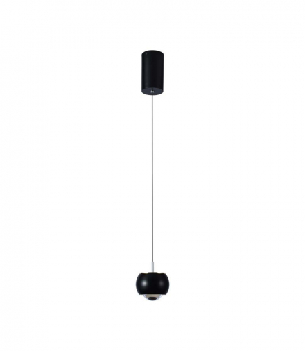 VT-7830-B 9W Lampa wisząca LED (10*10*100CM), Barwa: neutralna 4000K, Obudowa: Czarna, 1000lm, 100x1230mm, V-TAC 10077