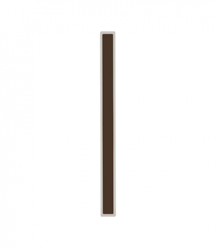 VT-11117-C 17W Lampa ścienna LED, Barwa: ciepła 3000K, Obudowa: Brązowy, IP54, Pionowa, 2160lm, 85x54x625mm, V-TAC 6828