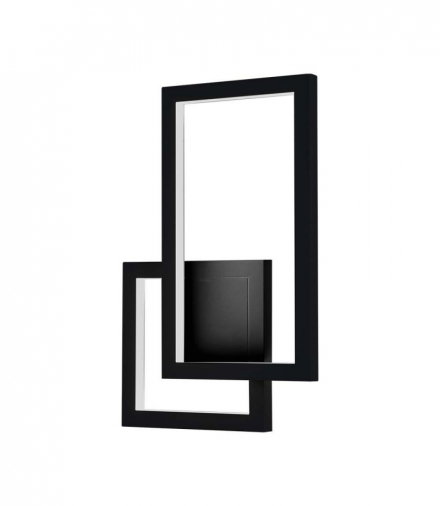 VT-11120-B 20W Lampa ścienna LED, Barwa: ciepła 3000K, Obudowa: Czarny, IP54, 2400lm, 420x60x290mm, V-TAC 6842