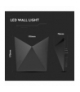 VT-825-N 5W Lampa ścienna LED neutralna 4000K, Obudowa: Czarna, 645lm, IP65, 170x170x75mm, V-TAC 218283