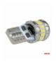 Żarówki LED CANBUS T10 W5W 16SMD 2SMD 3014 3030 White 12V 24V AMiO 04260