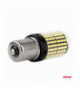 Żarówki LED CANBUS BA15S P21W R10W R5W 600LM 144SMD białe 12V 24V AMiO 04473