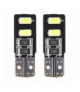 Żarówki LED CANBUS 4SMD 5730 T10 W5W White AMiO 01630