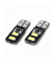 Żarówki LED CANBUS 4SMD 5730 T10 W5W White AMiO 01630