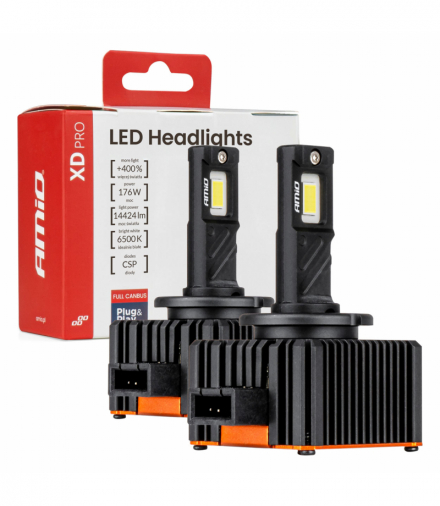 Żarówki samochodowe LED XD PRO D8S FULL CANBUS AMiO 04684