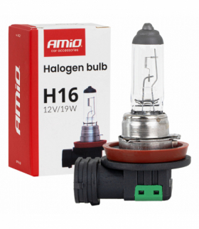 Żarówka halogenowa H16 12V 19W PGJ19-3 AMiO 04521