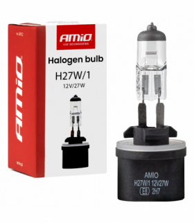 Żarówka halogenowa H27W/1 880 12V 27W PG13 AMiO 04512