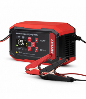 Prostownik cyfrowy z wspomaganiem rozruchu AGM GEL STD LFP MAX 16A 12V 24V PRO AMiO 04529