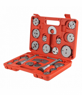 Zestaw narzędzi do wciskania i cofania tłoczków hamulcowych 22el. AMiO 04768