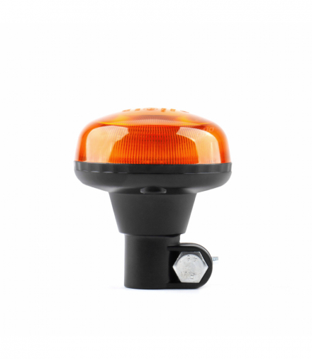 Lampa ostrzegawcza błyskowa mini kogut 18 LED R65 R10 12V 24V W21p AMiO 02922