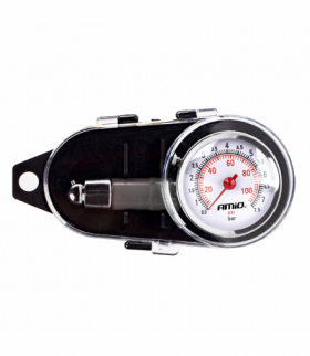 Ciśnieniomierz manometr do opon kół 7.5 BAR AMiO 01707