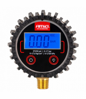 Ciśnieniomierz cyfrowy manometr elektryczny 17 bar G 1/4" AMiO 04463