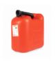 Kanister plastikowy z lejkiem, 20L, do benzyny, ropy, olejów, z atestem Borg Hico J0614