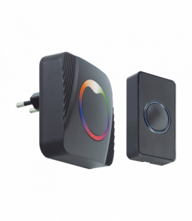 Dzwonek bezprzewodowy ELIZA 230V BLACK czarny Struhm 04887