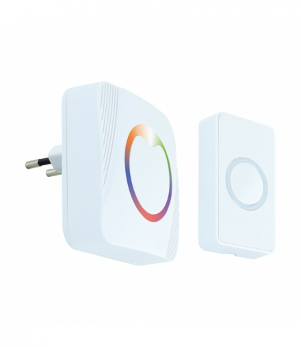 Dzwonek bezprzewodowy ELIZA 230V WHITE biały Struhm 04886