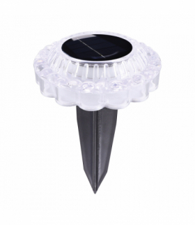 Lampa solarna LED DART LED 0,03W CW czarny Struhm 04939