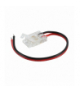 Łącznik do taśm COB LED LARGO LED CONNECTOR wire 15cm przezroczysty Struhm 04806