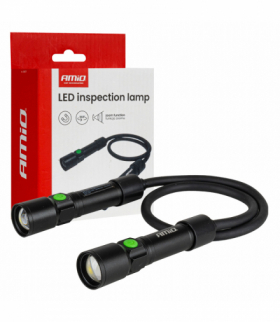 Lampa inspekcyjna akumulatorowa na szyję 2xP50 1000mAh (BATT) AMiO 04671