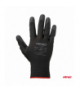 Rękawice ochronne poliuretanowe rozmiar 8 3131X 4szt. AMiO 04631
