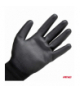 Rękawice ochronne poliuretanowe rozmiar 9 3131X 4szt. AMiO 04632