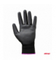Rękawice ochronne poliuretanowe rozmiar 11 3131X 4szt. AMiO 04634