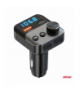 Transmiter samochodowy FM 1×USB-A 1×USB-C 12V 24V AMiO 04647