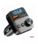 Transmiter samochodowy FM 1×USB-A 1×USB-C 12V 24V AMiO 04647