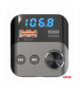 Transmiter samochodowy FM 1×USB-A 1×USB-C 12V 24V AMiO 04647