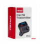 Transmiter samochodowy FM 1×USB-A 1×USB-C 12V 24V AMiO 04647