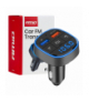 Transmiter samochodowy FM 2×USB-A 12V 24V AMiO 04648