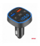Transmiter samochodowy FM 2×USB-A 12V 24V AMiO 04648