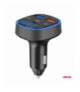 Transmiter samochodowy FM 2×USB-A 12V 24V AMiO 04648