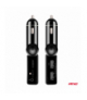Transmiter samochodowy FM składany 2×USB-A 12V 24V AMiO 04650
