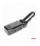 Transmiter samochodowy FM składany 2×USB-A 12V 24V AMiO 04650
