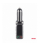 Transmiter samochodowy FM składany 2×USB-A 12V 24V AMiO 04650