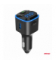 Transmiter samochodowy FM microSD 1×USB-A 2×USB-C 12V 24V AMiO 04651