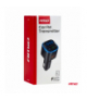 Transmiter samochodowy FM microSD 1×USB-A 2×USB-C 12V 24V AMiO 04651
