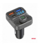 Transmiter samochodowy FM 2×USB-A 1×USB 12V 24V AMiO 04649