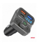 Transmiter samochodowy FM 2×USB-A 1×USB 12V 24V AMiO 04649