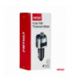 Transmiter samochodowy FM 2×USB-A microSD 12V 24V AMiO 04654